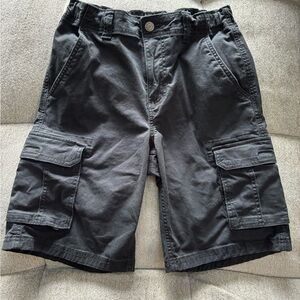 Sonoma Boy’s Black Cargo Shorts Adjustable waistband